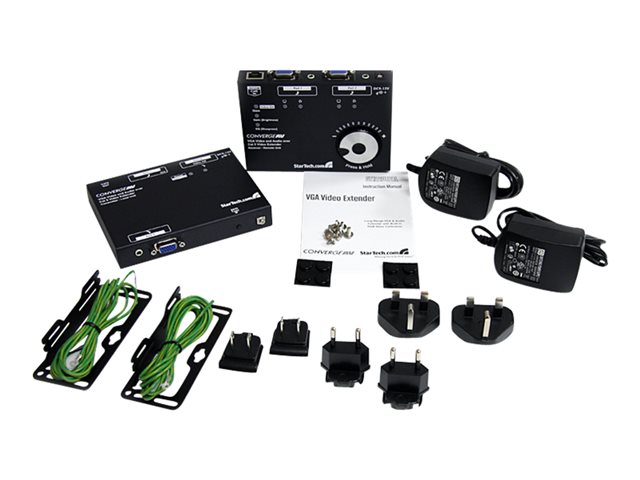 Lidy Extendeur Audio Stéréo Sur Câble RJ45 - 100m Cat.5/6