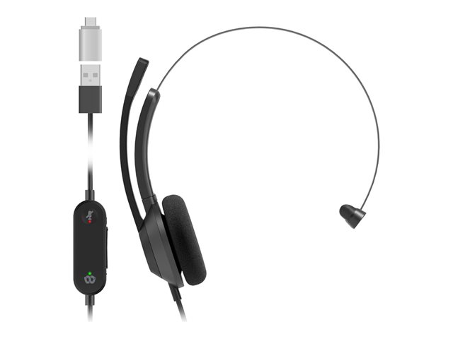 Cisco Systems Headset 322 Wired Dual Carbon Black USB-C